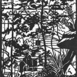 View From The Back, Linocut
